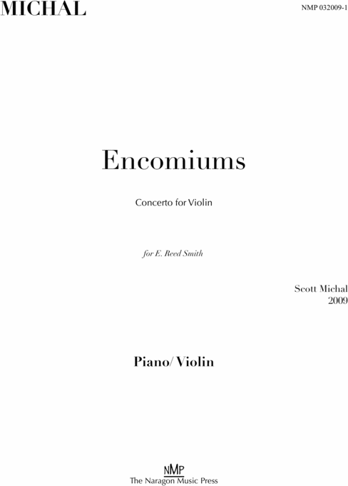 Product picture Encomiums- Concerto for Violin (Piano Reduction)