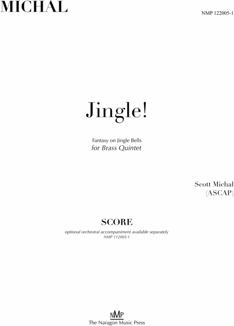 Product picture Jingle!- Fantasia on Jingle Bells for Brass Quintet (Score)